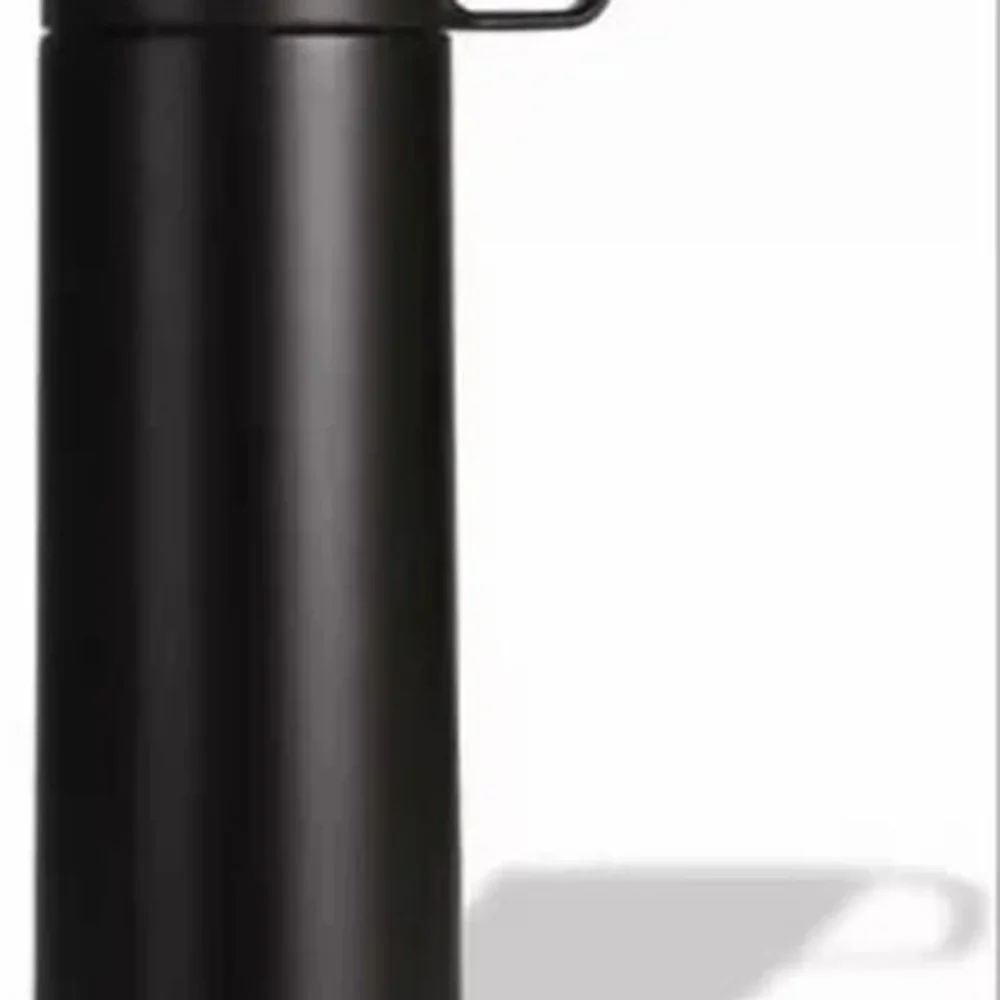 500 ml SS 304 Double Wall Vacuum Flask with Cup - Home & Kitchen by Y K Trading