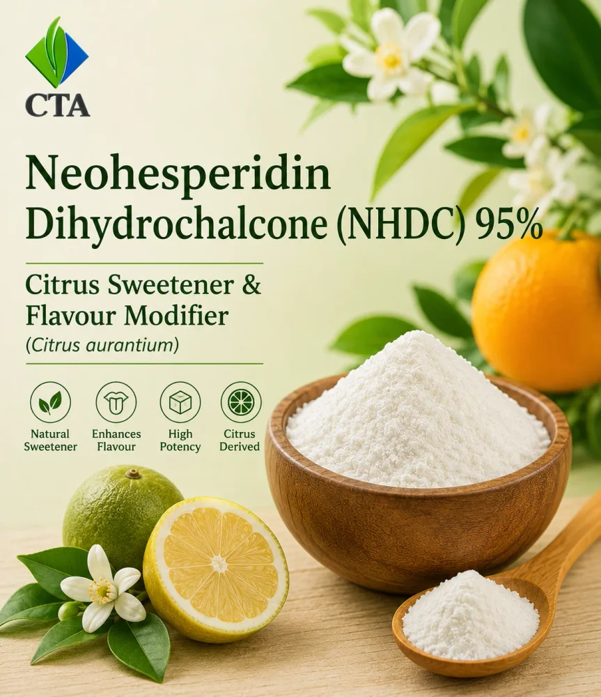Citrus Aurantium Derived NHDC 95% Sweetener - Chemicals & Raw Materials by Central Trade Agency Pvt. Ltd.