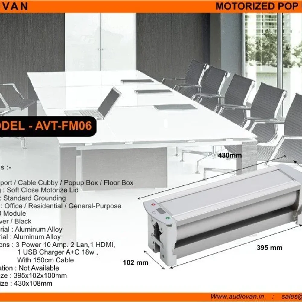Avt-fm06 - Electronics & Electrical by Audiovan Tech Mumbai