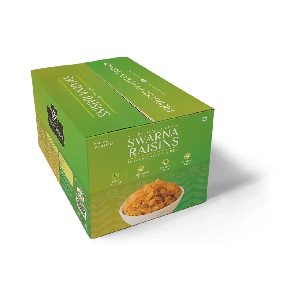 Swarna Thompson Seedless Golden Raisins - Food & Agriculture by Kagwad Hi-Tech Agro Processing Pvt. Ltd.
