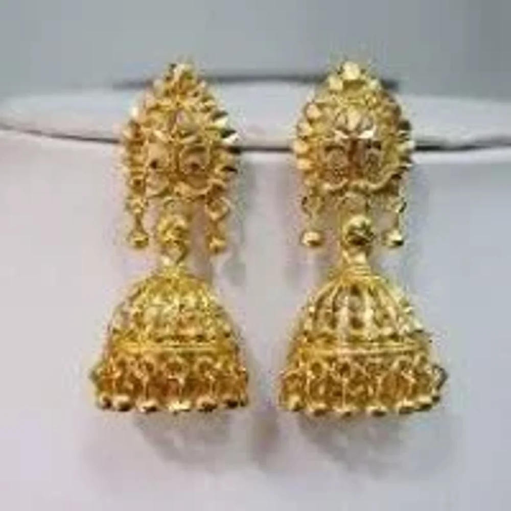 Gold Earrings - Gems & Jewelry by Neil Exports