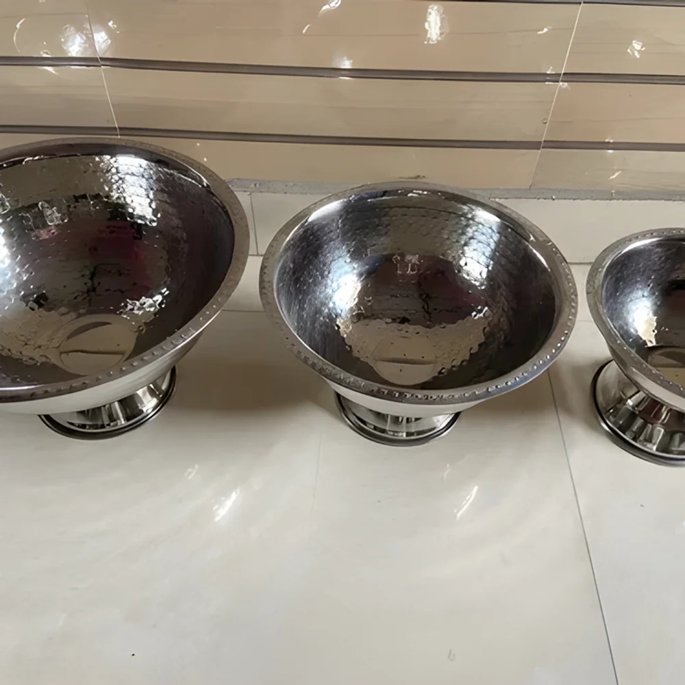 Stainless Steel Serving Bowl Set - Home & Kitchen by Human Need Design Global Export
