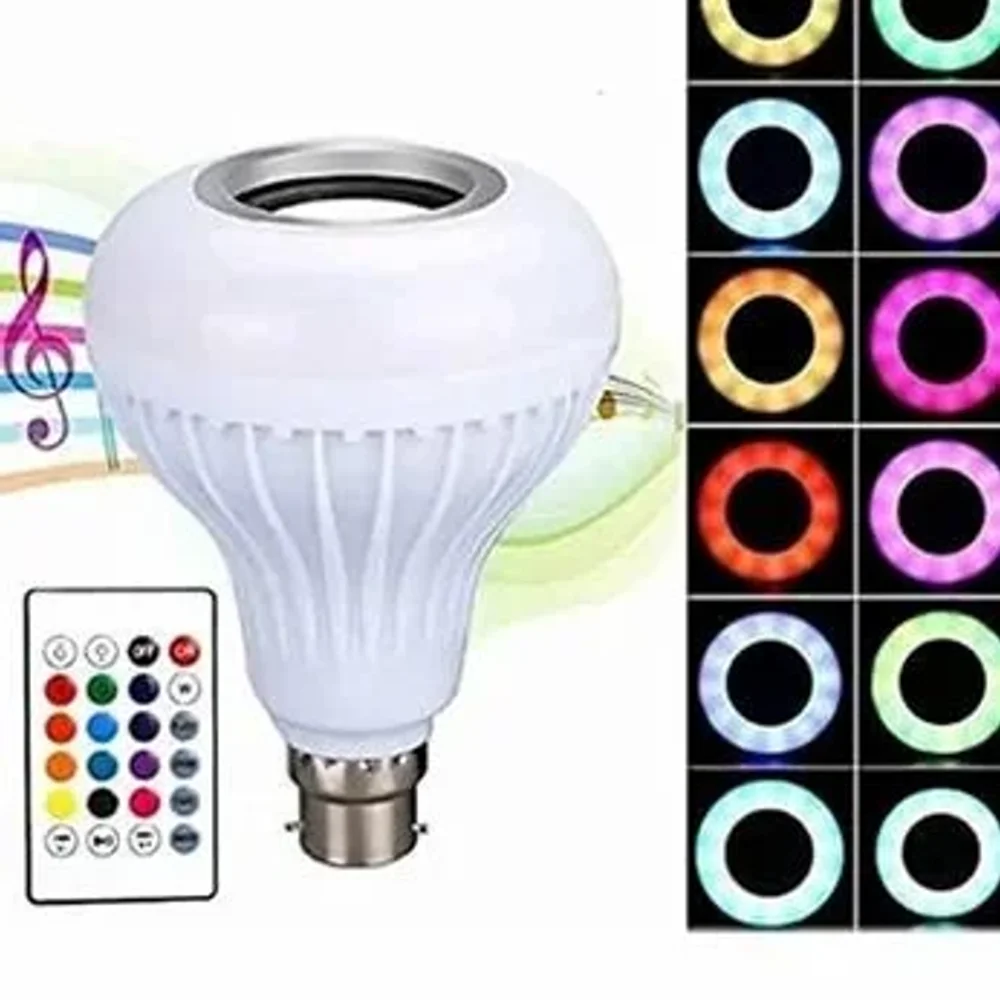 Smart E27 LED Music Play Bulb - Electronics & Electrical by Aaradhya Nutrabites