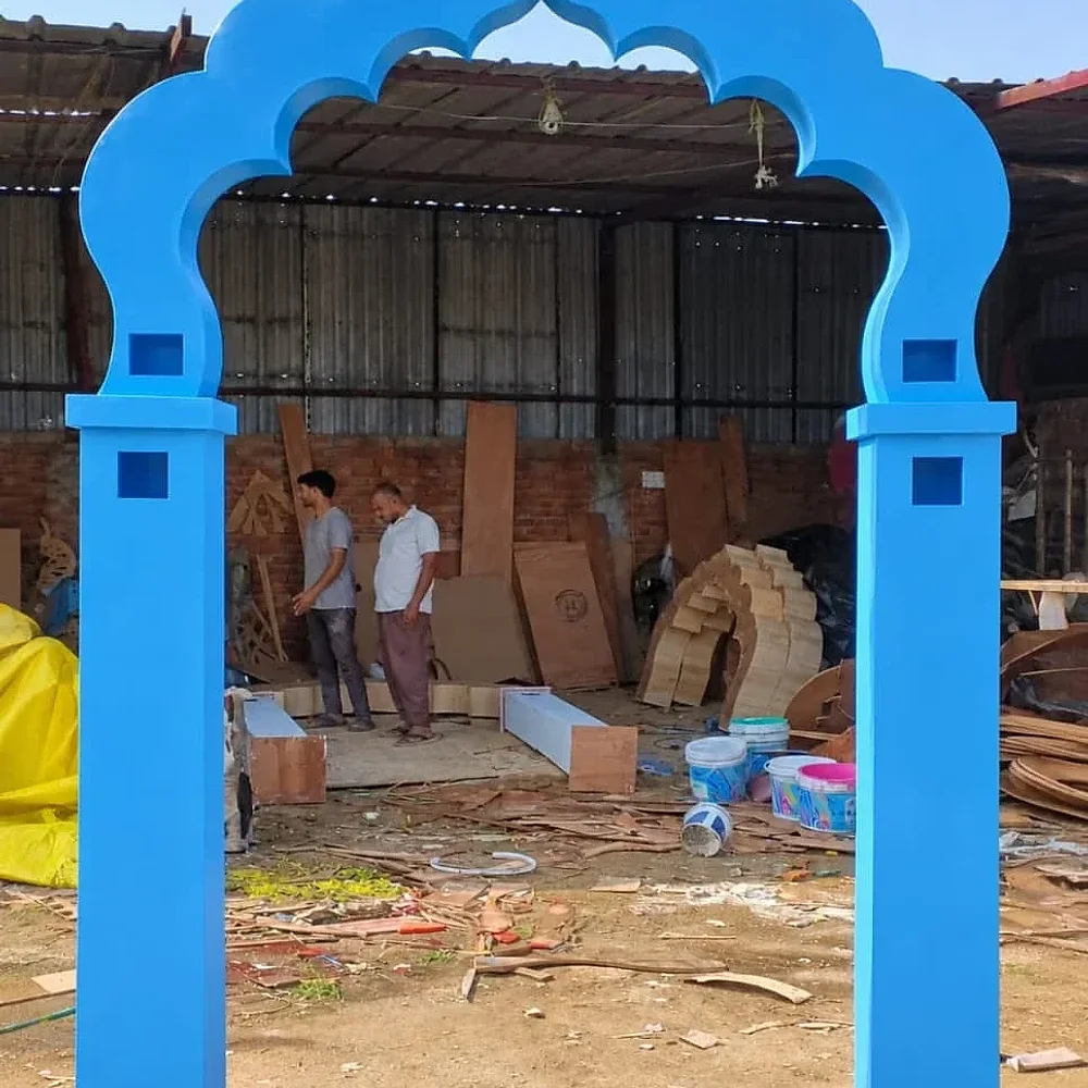 Wood Archway Gate - Furniture & Interiors by Decor Props Hub