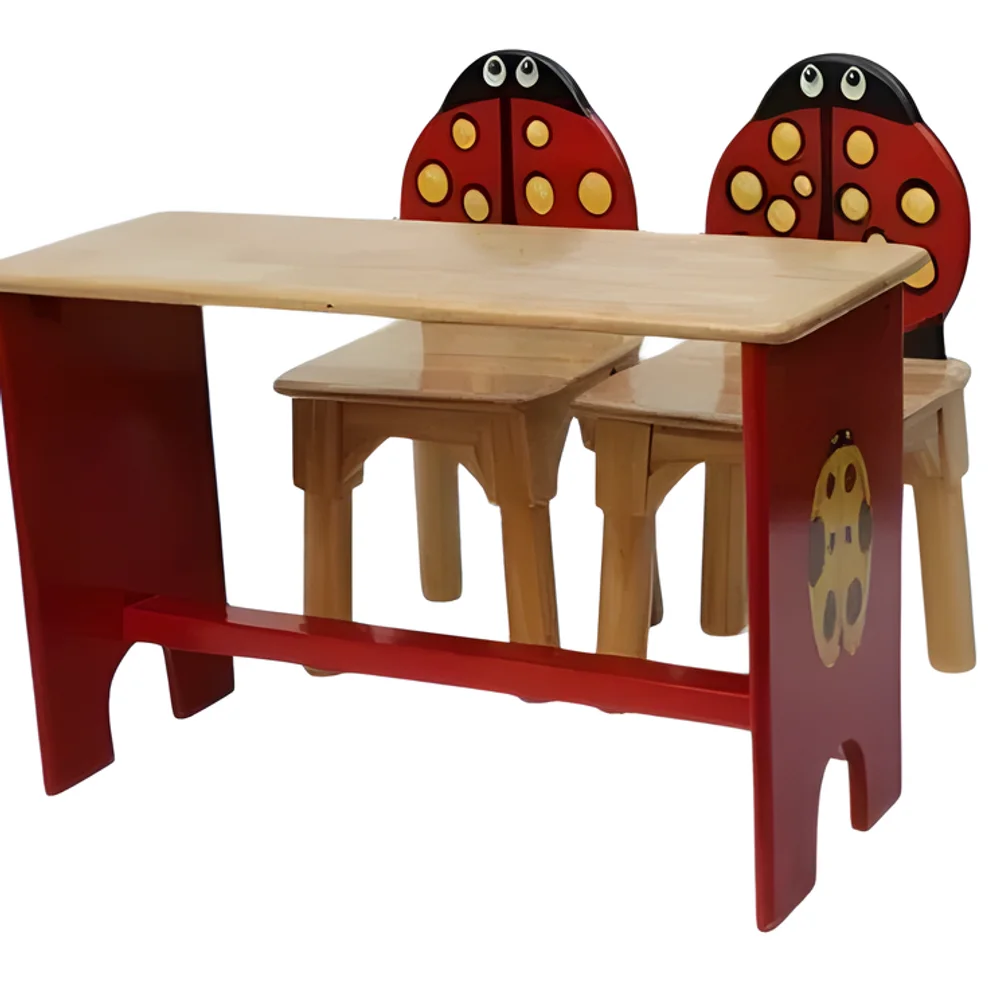 Wooden Table and Chairs Set for Play Schools - Furniture & Interiors by Neumatica Technologies Pvt. Ltd.