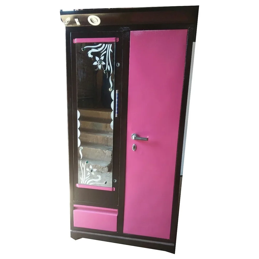 Iron Pink Double Door Almirah - Furniture & Interiors by M/S. Atika Safe