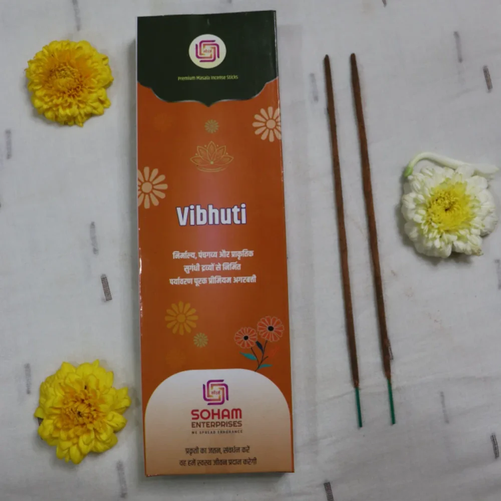 Natural Ingredient Incense Sticks - Home & Kitchen by Soham Enterprises