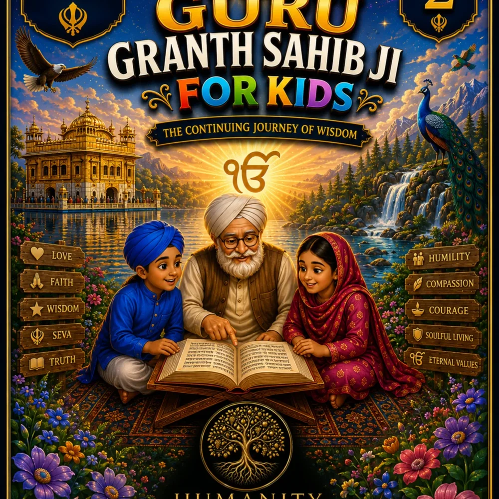 Guru Granth Sahibji for Kids Volume 2 Illustrated Storybook - Paper & Stationery by Humanity Studios