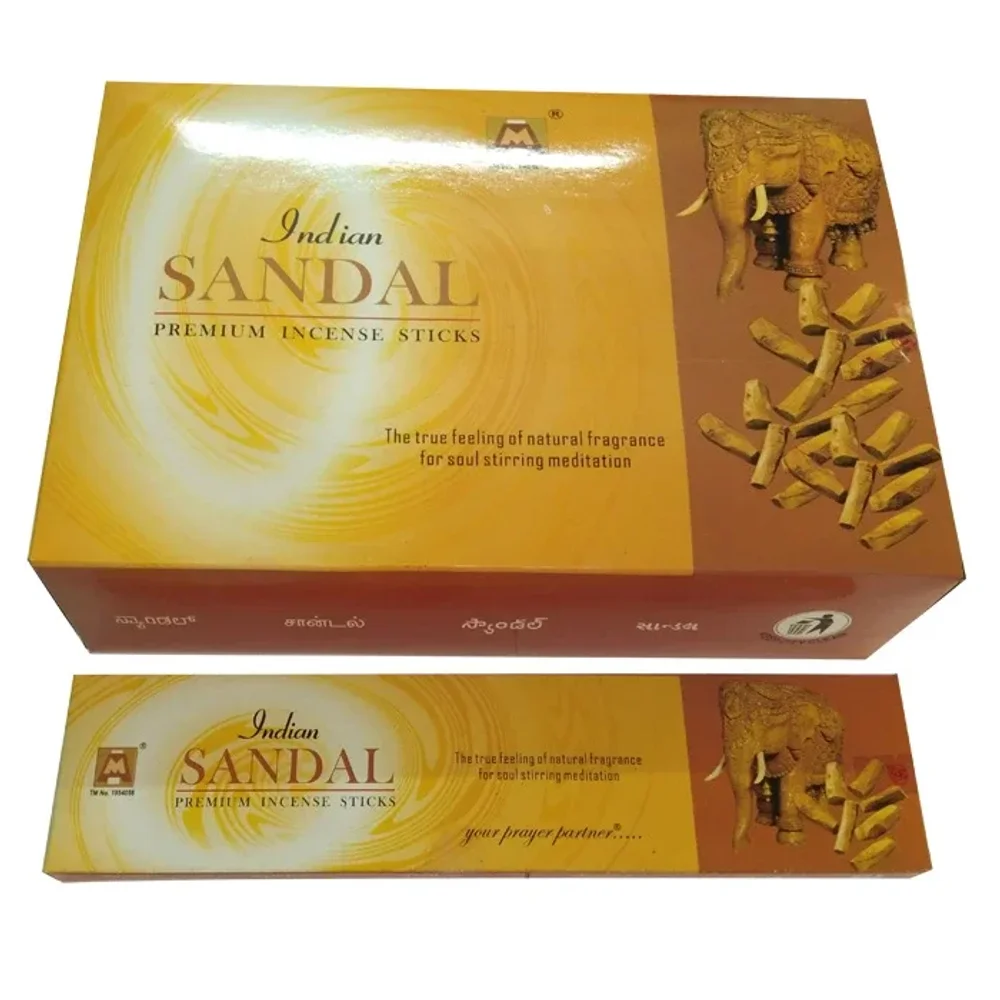 Sandalwood Agarbatti Sticks Bulk Pack - Home & Kitchen by Indian Agarbatti Manufacturers