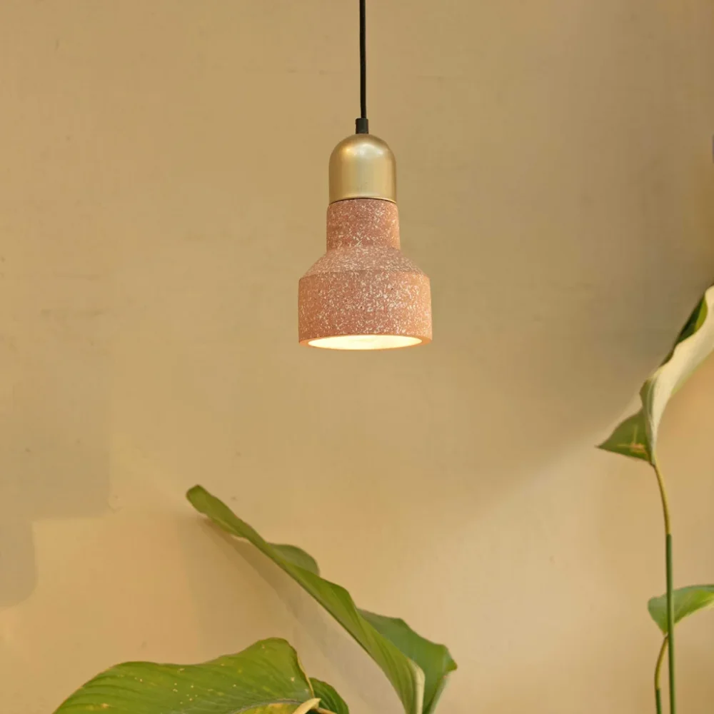 Terrazzo Pendant Light - Furniture & Interiors by Wooden Owl Design Pvt. Ltd.
