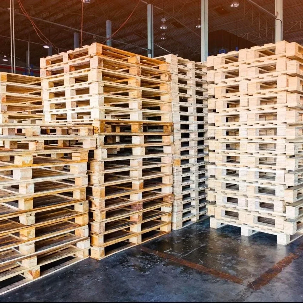 Pine Wood Wooden Pallet 1100X1050 - Machinery & Equipment by Shree Ganesh Timber Mart