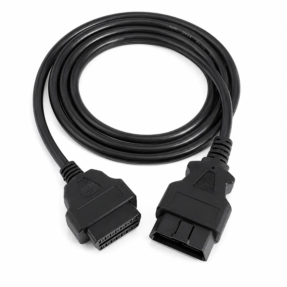 Automotive 16-Pin J1962 Male to Female OBD Extension Cable AWM 2464 - Automotive & Transport by Sunyash Multi Trading Pvt. Ltd.