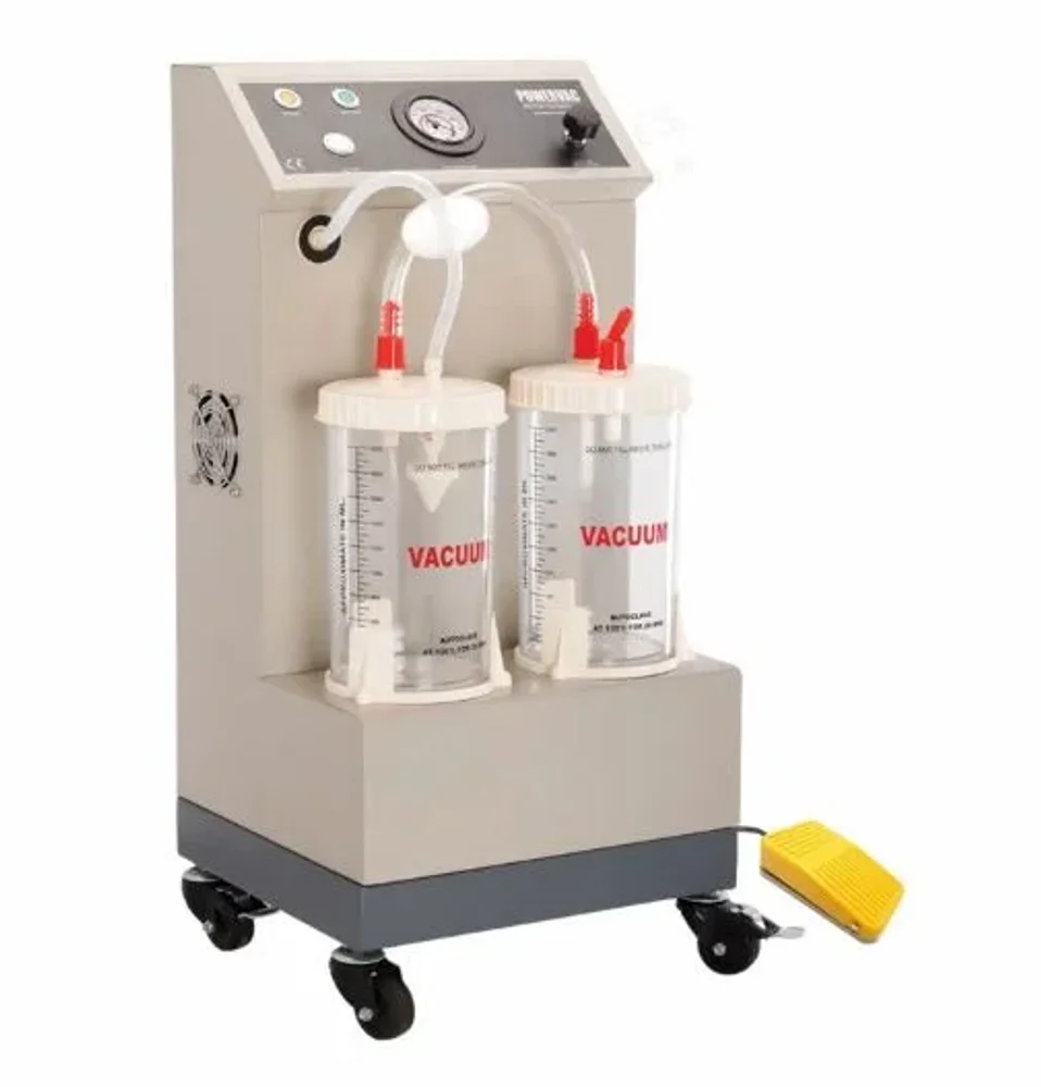 Powervac Oil Free Piston Pump Suction Machine - Healthcare & Medical by Accurate Surgicals