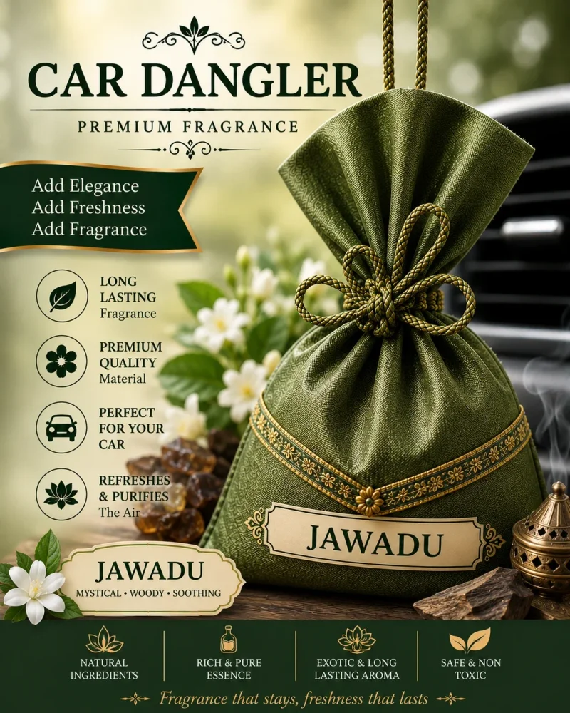 Jawadu Car Dangler - Home & Kitchen by Brigis Herbal Products
