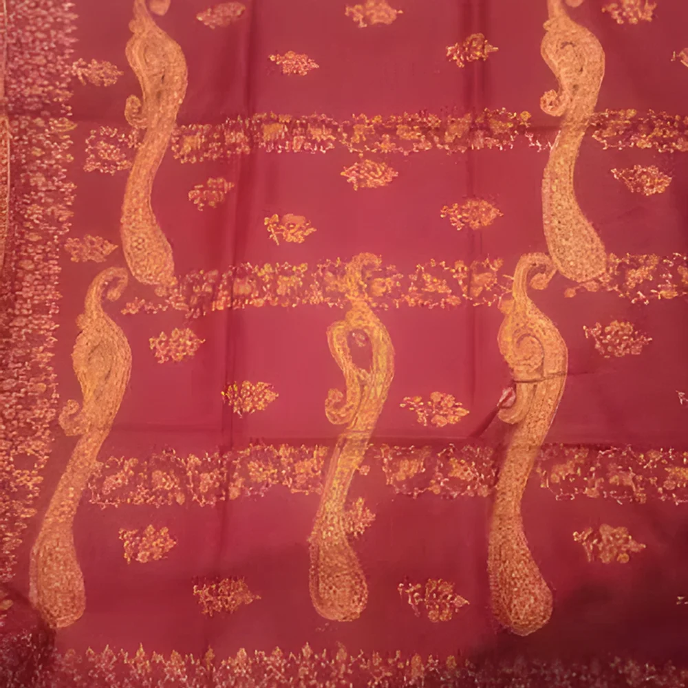 Female Embroidered Woolen Shawls - Textiles & Apparel by Bhat Shawl Collection
