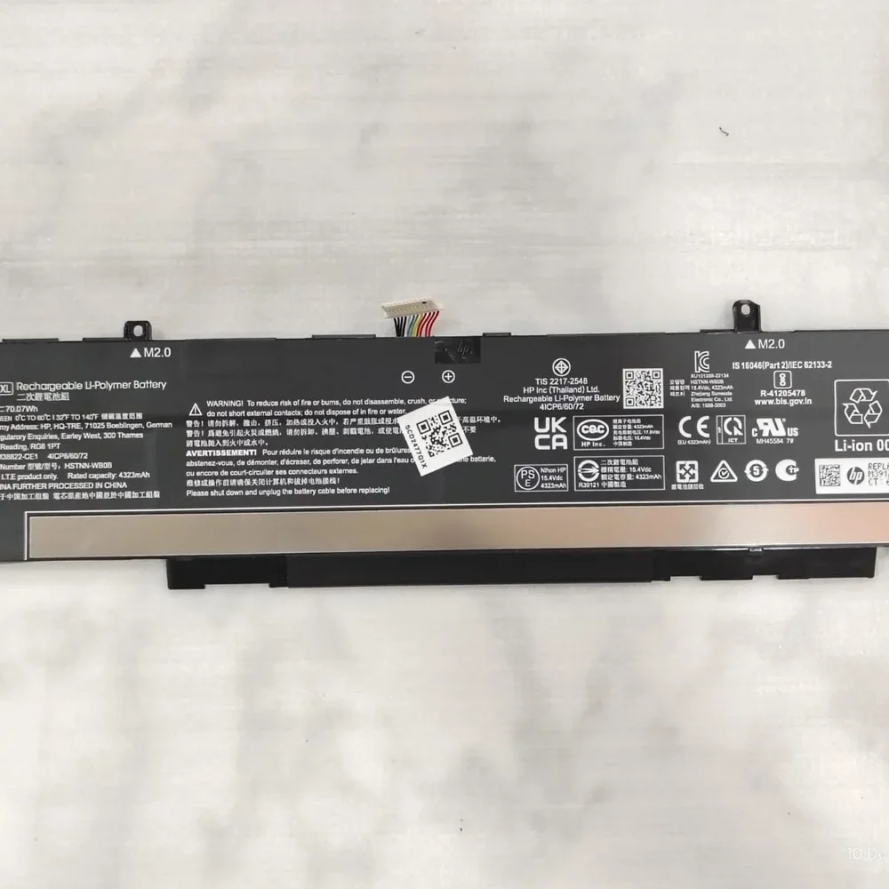 HP WKD4XL Laptop Battery 4400 mAh - Electronics & Electrical by Kingfast Technologies