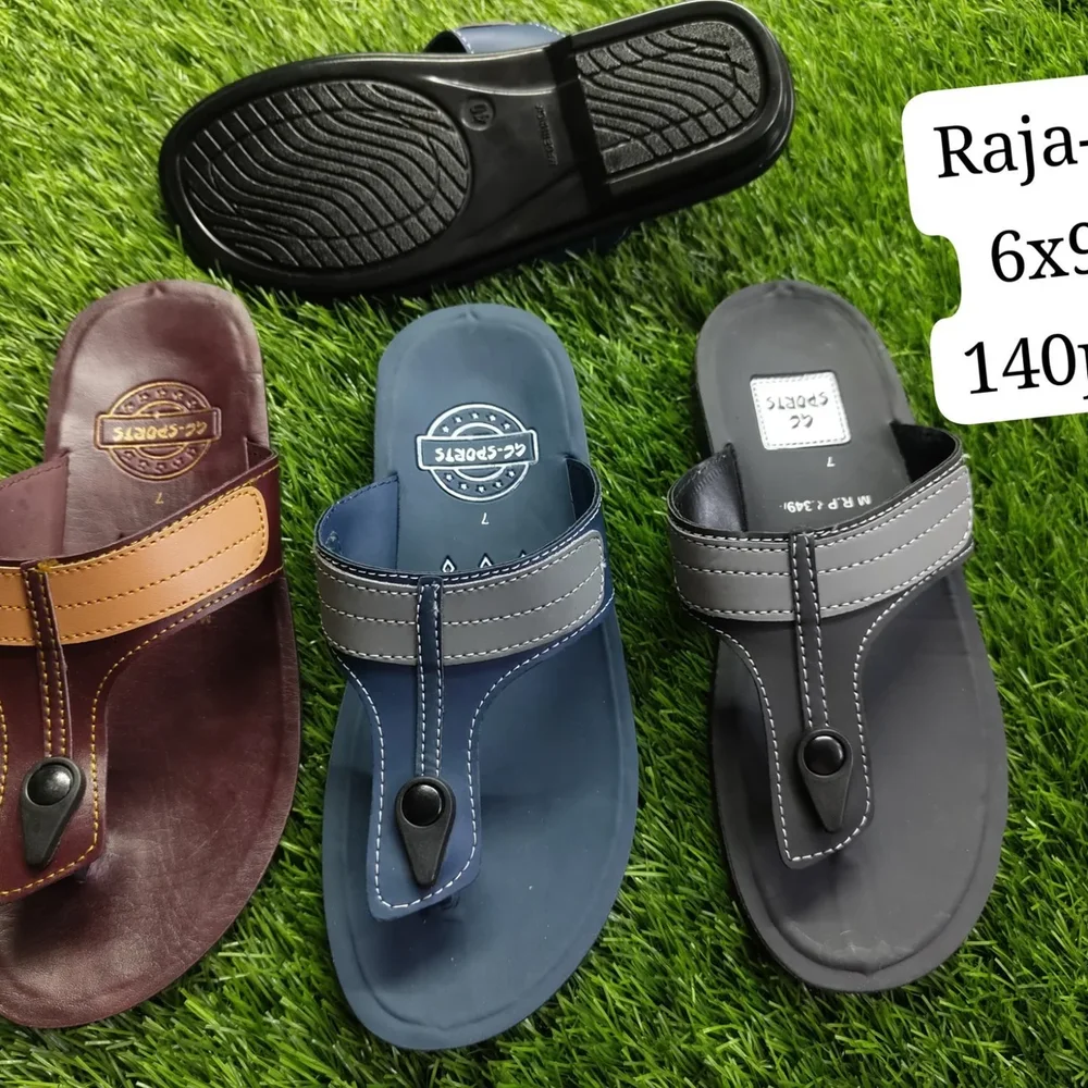 Gents Pu Slippers - Footwear, Bags & Leather Goods by Genzis Footwear