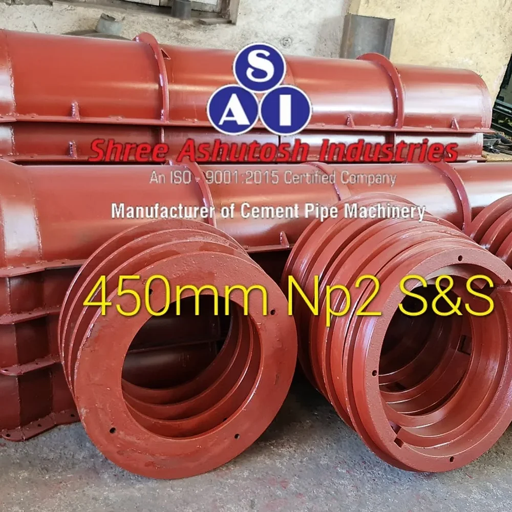 Semi Automatic RCC Hume Pipe Making Mold - Plastics & Rubber by Shree Ashutosh Industries