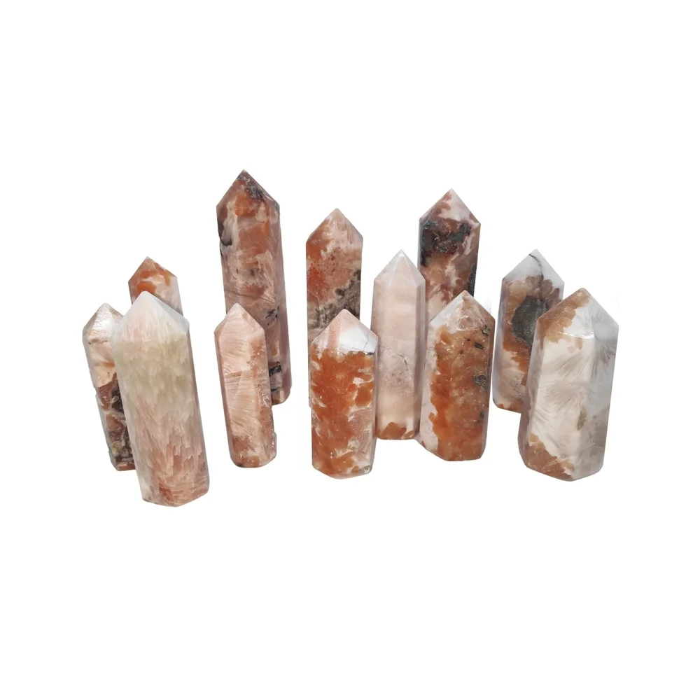 Pink Opal Crystal Towers - Gems & Jewelry by Zairish Global