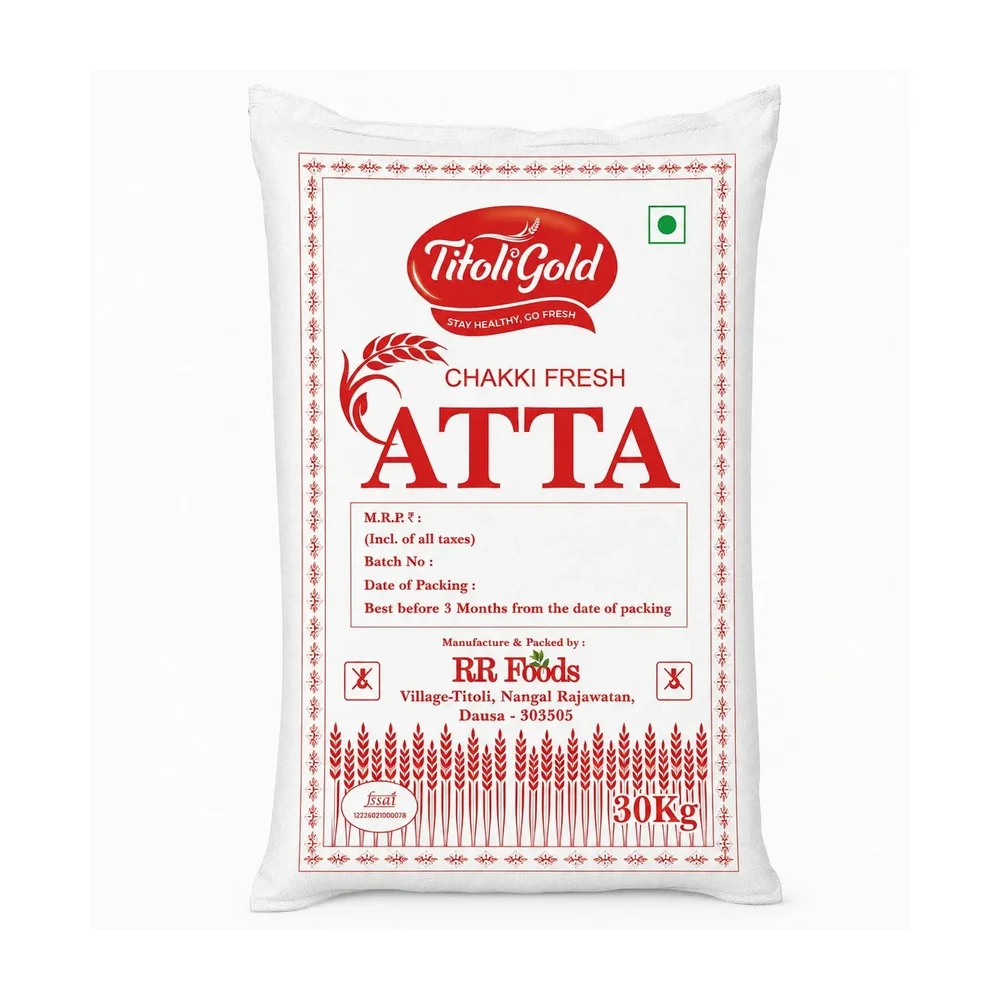 Chakki Atta 30 Kg - Food & Agriculture by RR Foods