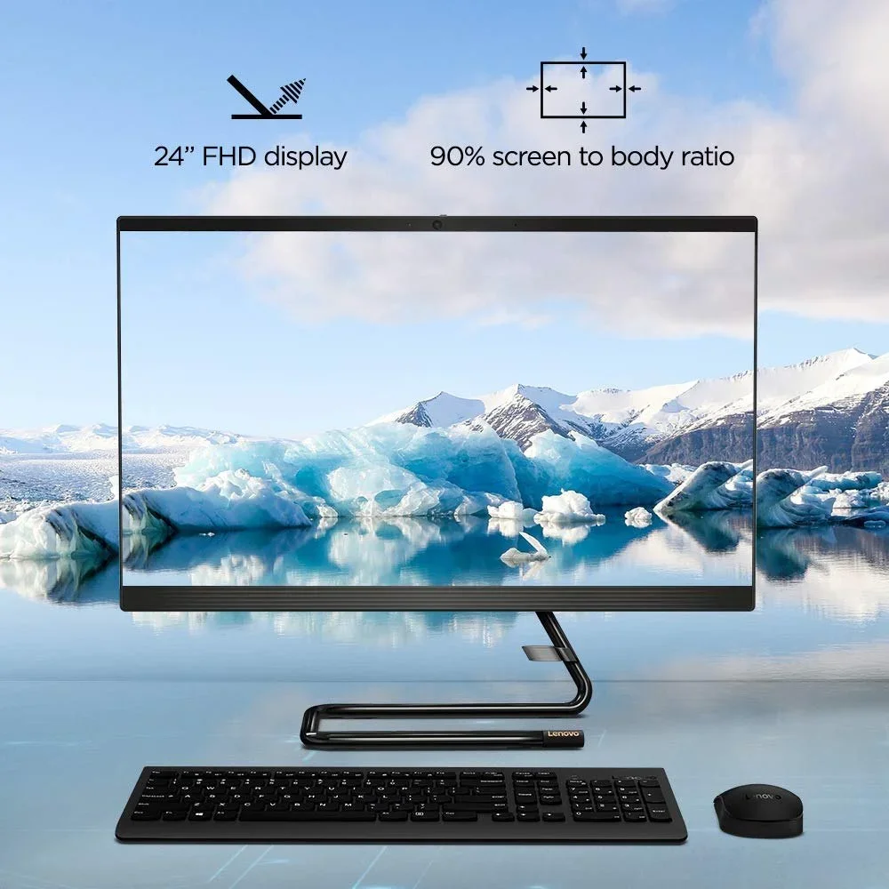 Lenovo Ideacentre A340 All-in-One Desktop with Intel Core i5-8400T - Electronics & Electrical by Max It World NX