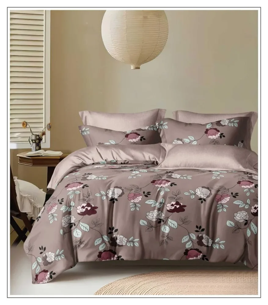 King Size Bedding Set with 2 Pillow Covers - Textiles & Apparel by Shiv Traders