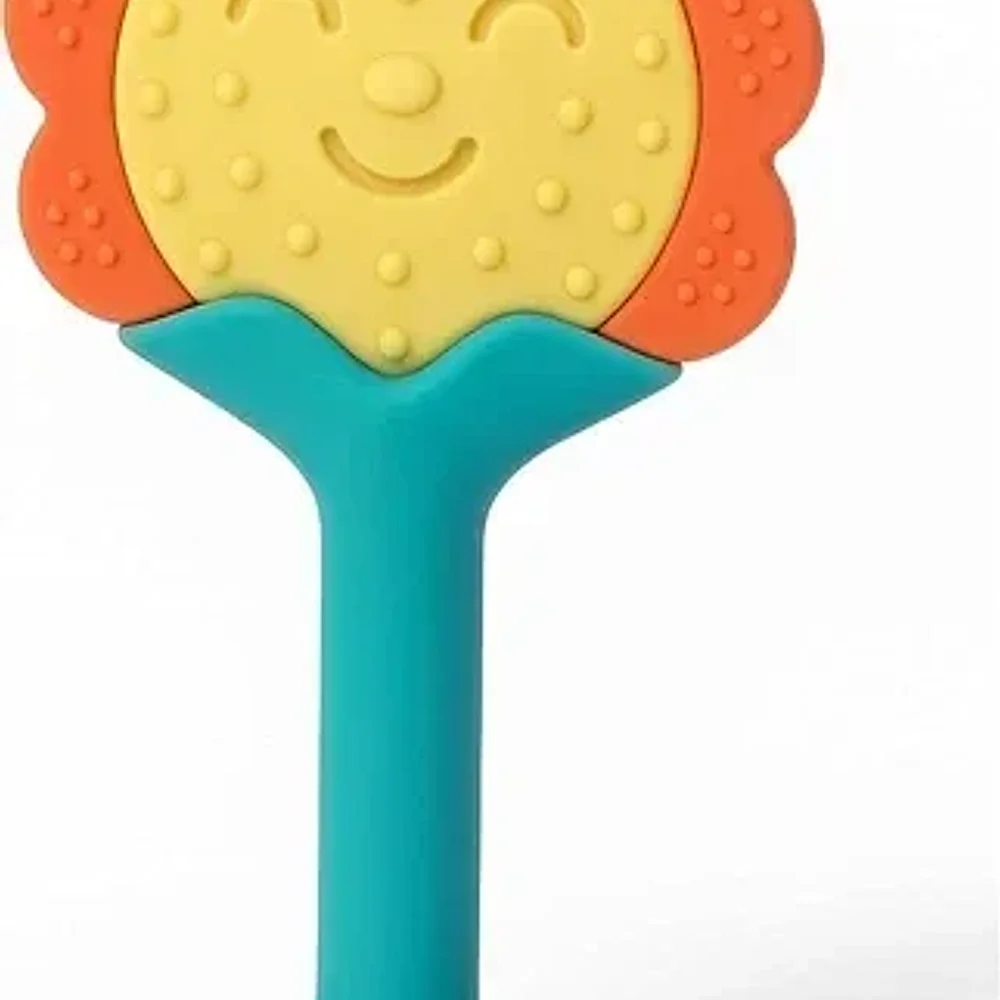 Silicone Sunflower Baby Teether - Plastics & Rubber by Shree Anant International