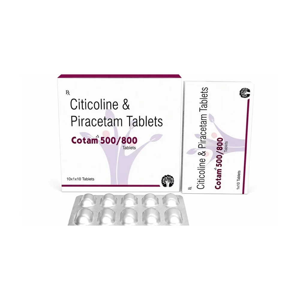 Citicoline 500Mg Piracetam 800Mg Tablets - Healthcare & Medical by Prector Lifesciences