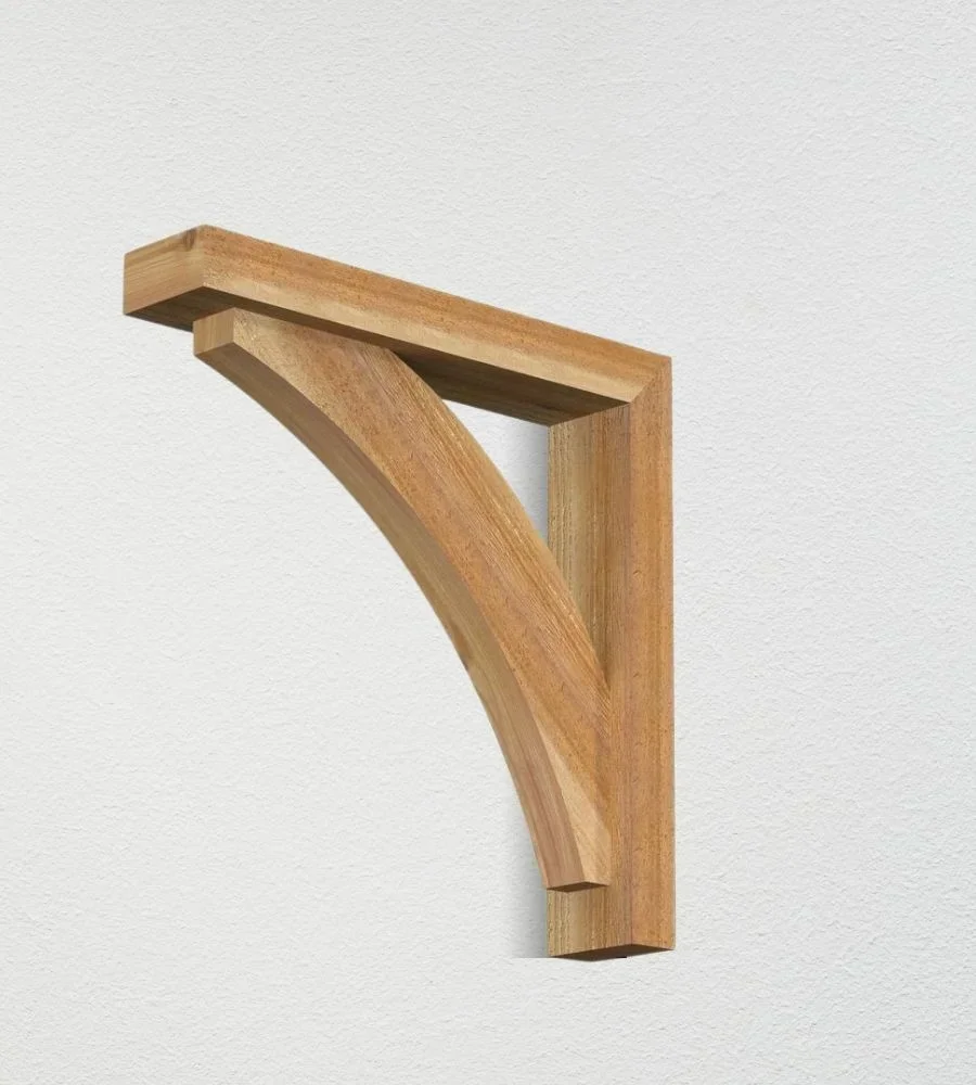 20 Inch Acacia Wood Corbels - Construction & Building Materials by Razvi Exports