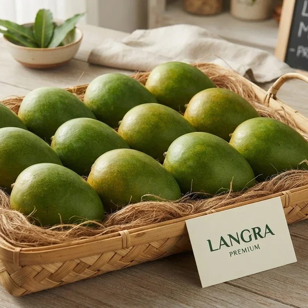 Fresh Langra Mangoes - Food & Agriculture by Aslam Traders