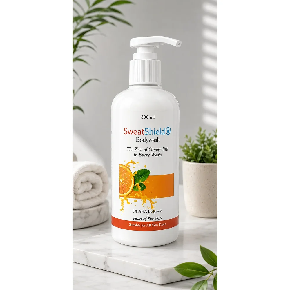 Sweatshield Bodywash (300 Ml) - Beauty & Personal Care by Seven Roots Herbal Care Pvt. Ltd.