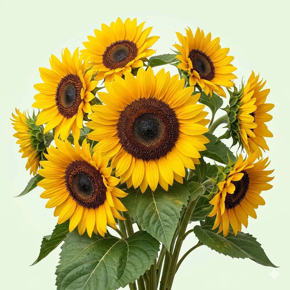Sunflower Russian Giant Flower Seeds - 200 Seeds per Packet - Food & Agriculture by Vigyat Chemicals Co.