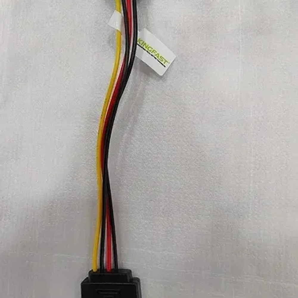 Kingfast Sata 1 to 2 Hard Disk Power Cable - Electronics & Electrical by Kingfast Technologies