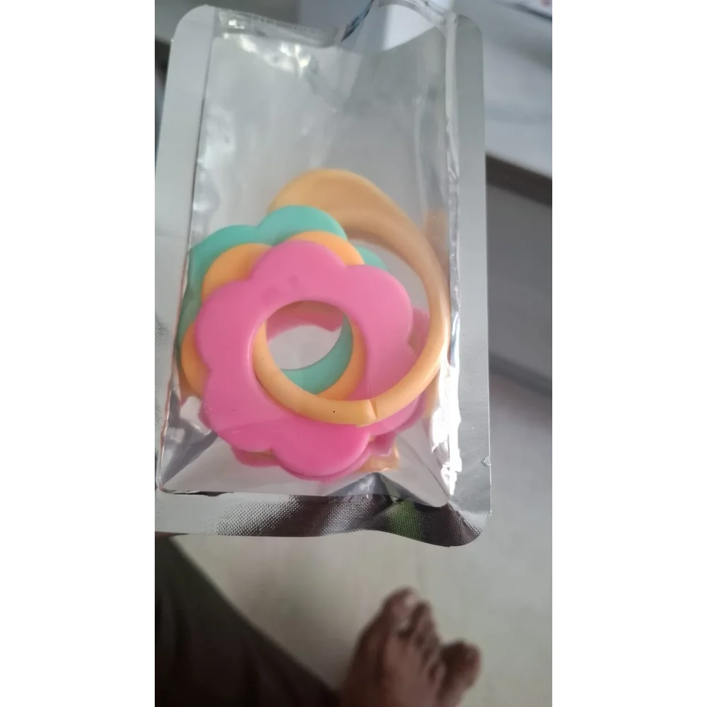 Silicone Ring Baby Teether - Plastics & Rubber by Shree Anant International