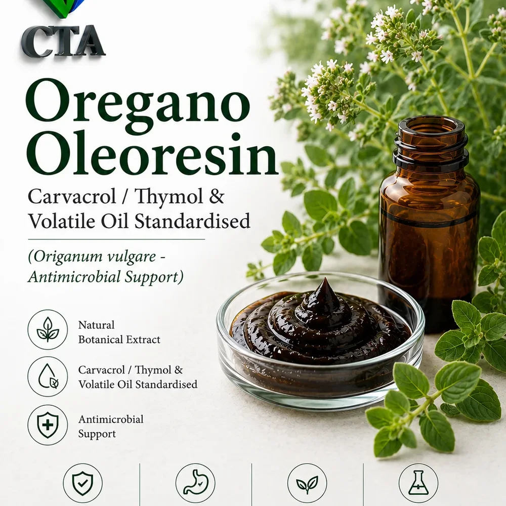 Origanum Vulgare Oleoresin (Carvacrol 60-80%) - Food & Agriculture by Central Trade Agency Pvt. Ltd.