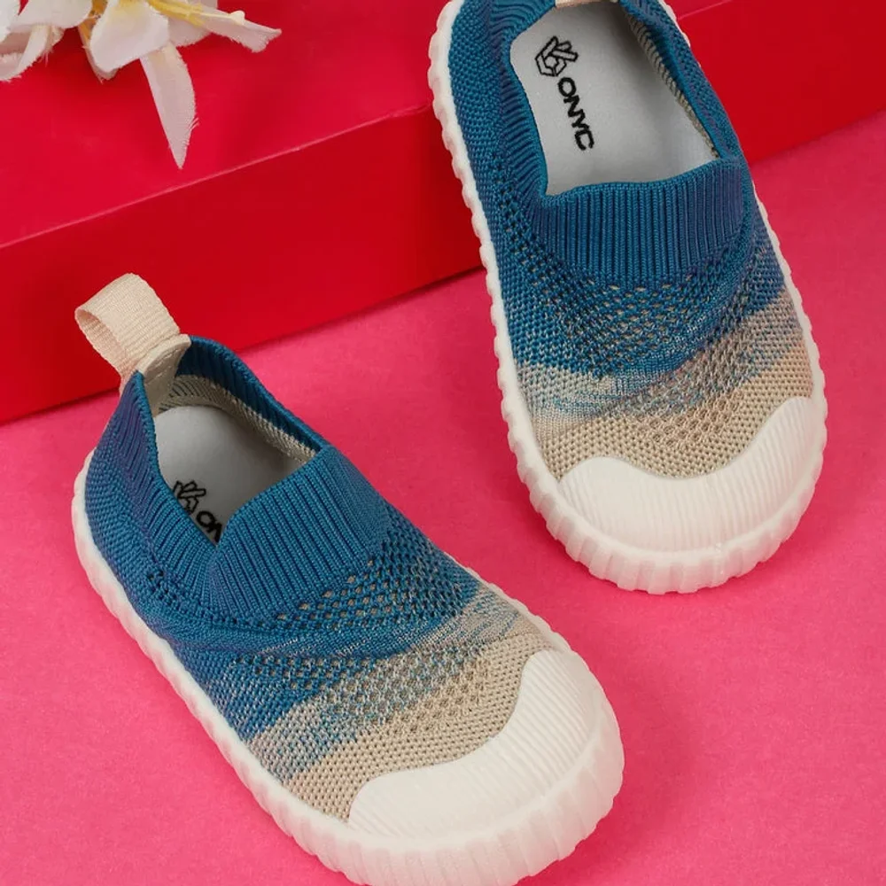 TealBlue Breathable First Step Shoes for Toddlers - Footwear, Bags & Leather Goods by Parmar Brothers