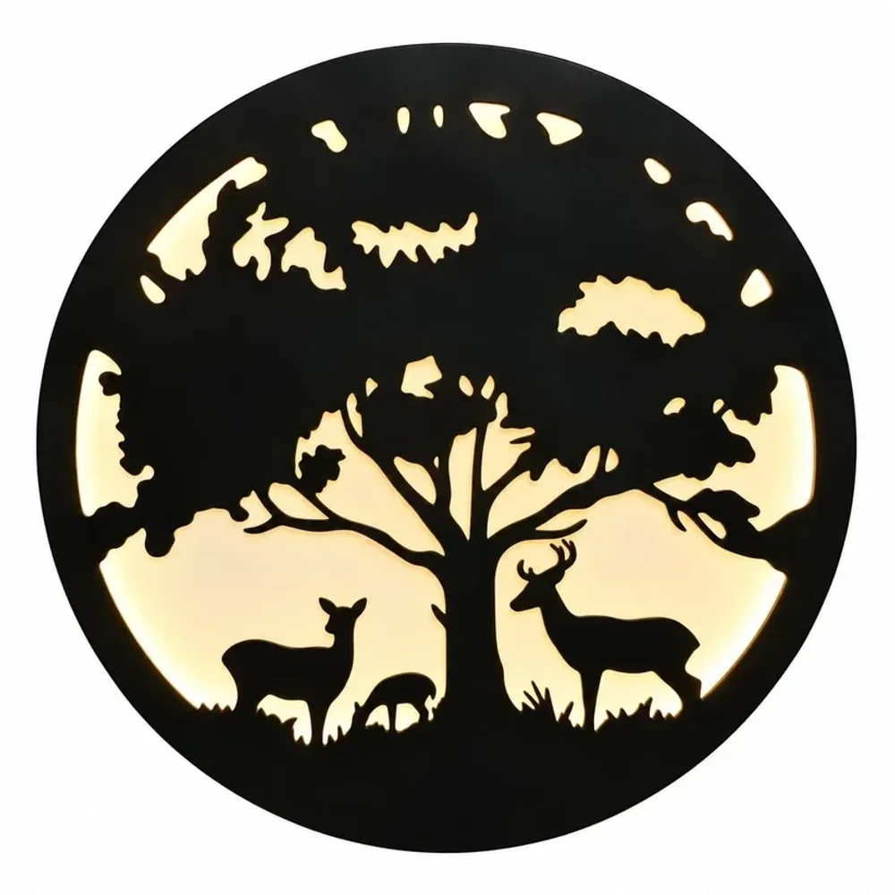 Mild Steel Laser Cut Wall Art - Home & Kitchen by Golden Engg Works