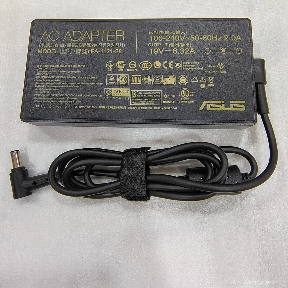 Asus PA112128 Laptop Charger Black - Electronics & Electrical by Kingfast Technologies