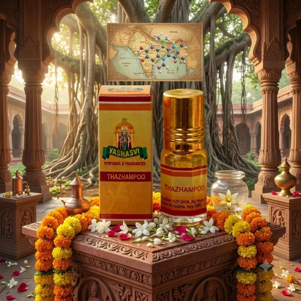 Yashasvi's Thazhampoo Natural Fragrance Oil 3 ML Roll-On - Beauty & Personal Care by Yashasvi Perfumes and Fragrances