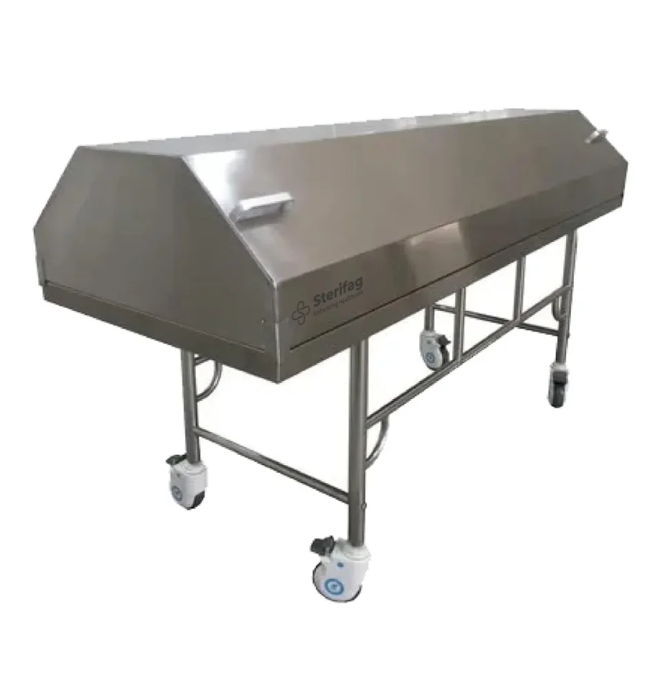 Mortuary Trolley With Cover - Healthcare & Medical by Sterifag India Pvt. Ltd.
