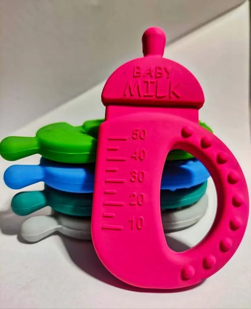 Multicolor Silicone Baby Teether - Plastics & Rubber by Shree Anant International