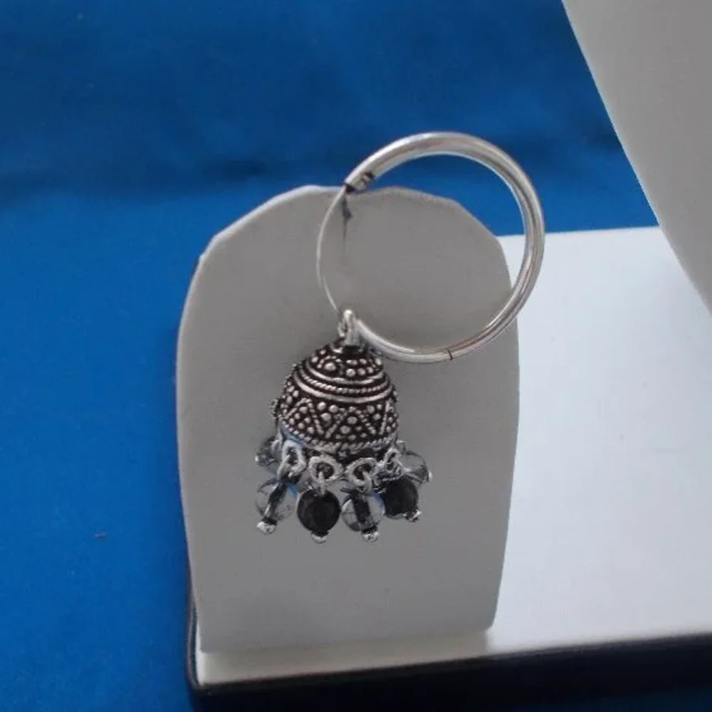 German Silver Earrings - Gems & Jewelry by Jaya Jems Impex