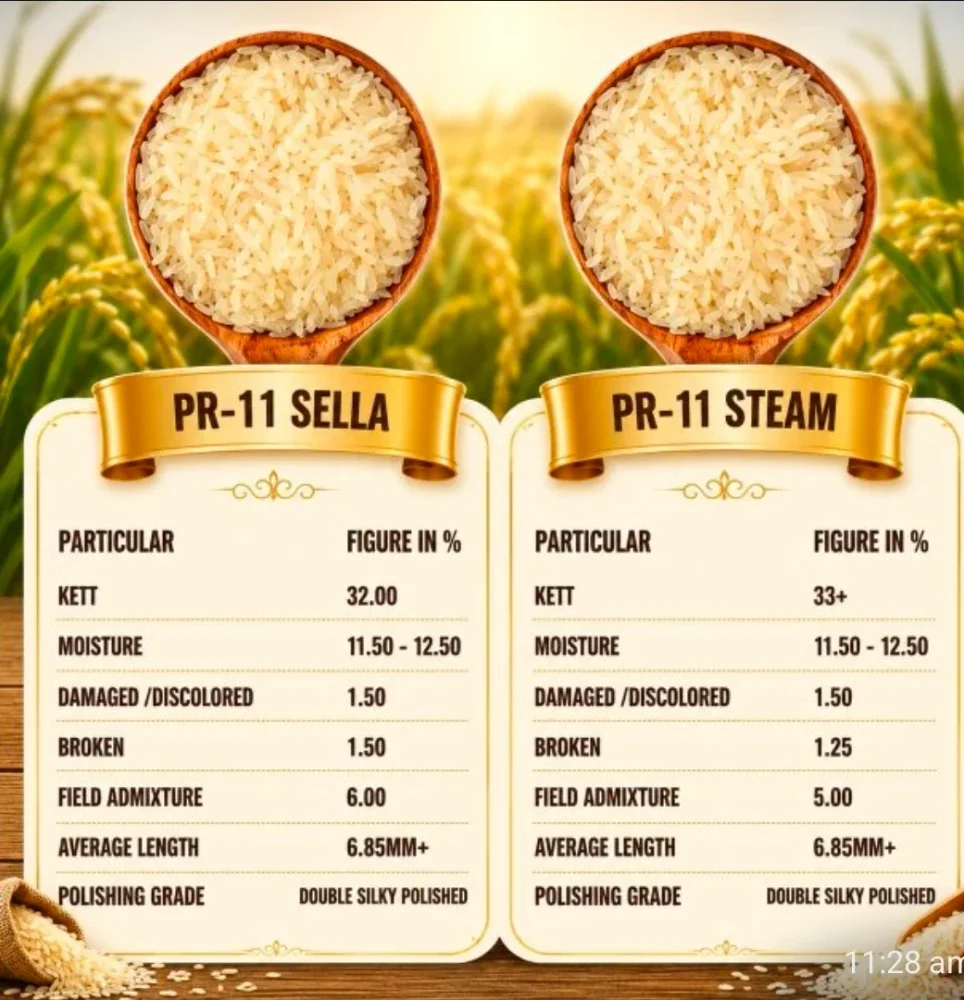 Sella Pr-11 Sekka Rice - Food & Agriculture by The Indian Universal EXIM