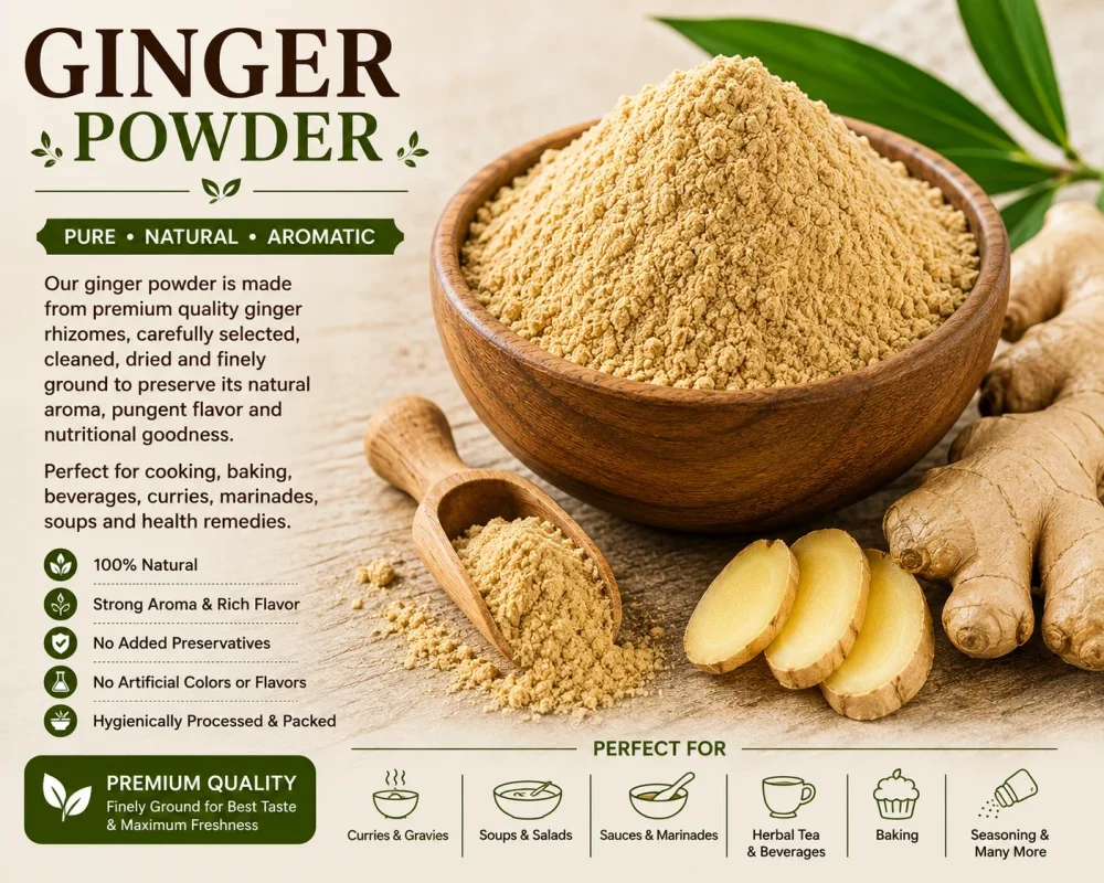 Dry Ginger Powder - Food & Agriculture by PranExpo