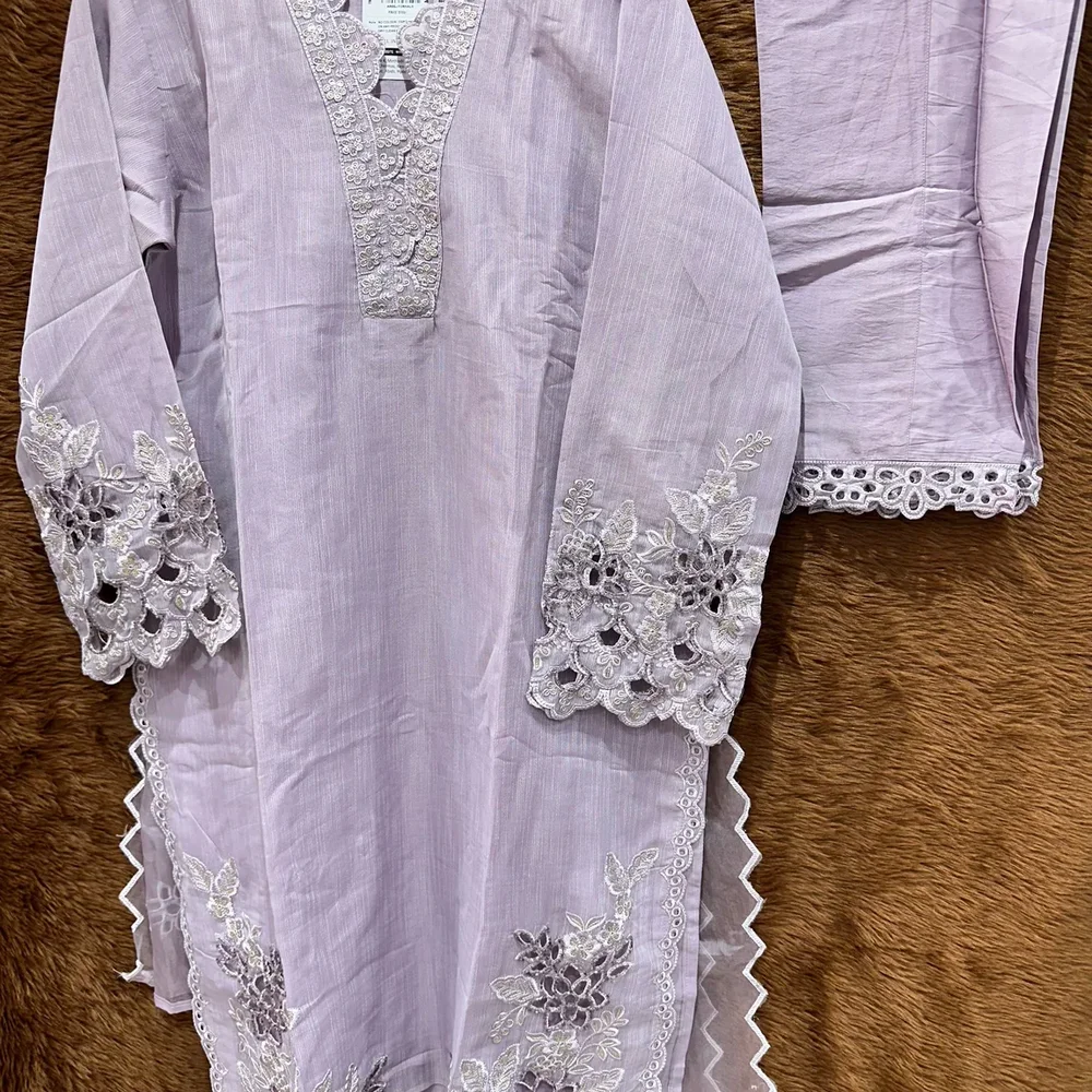 Embroidered Silk Kurta Set - Textiles & Apparel by Ayzel Pvt. Ltd.