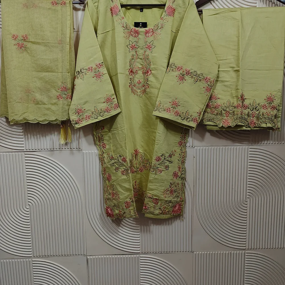 AYZEL LUXURY LAWN Stitched Cotton Embroidered Pant Style Suit - Textiles & Apparel by Ayzel Pvt. Ltd.
