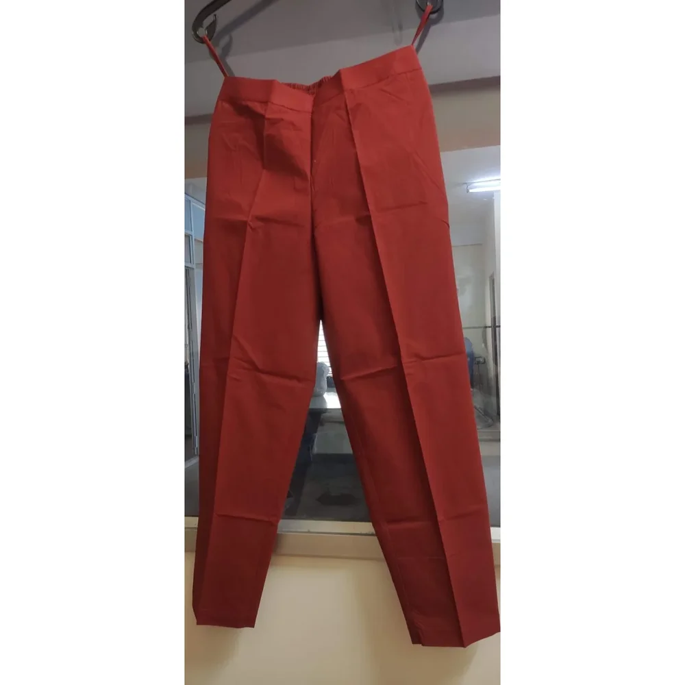 Ladies Cotton Tailored Pants - Textiles & Apparel by Bengaluru International Apparel