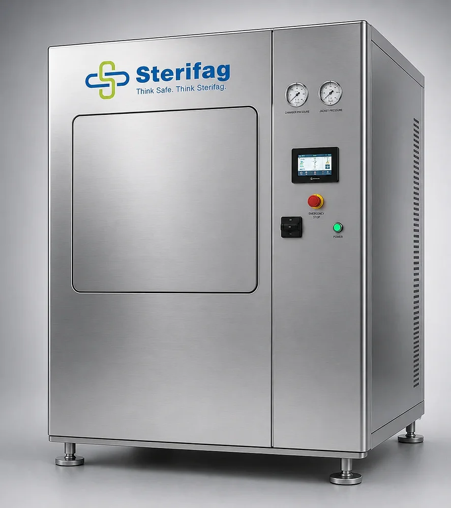 Horizontal Autoclave Steam Sterilizer 1200L - Machinery & Equipment by Sterifag India Pvt. Ltd.