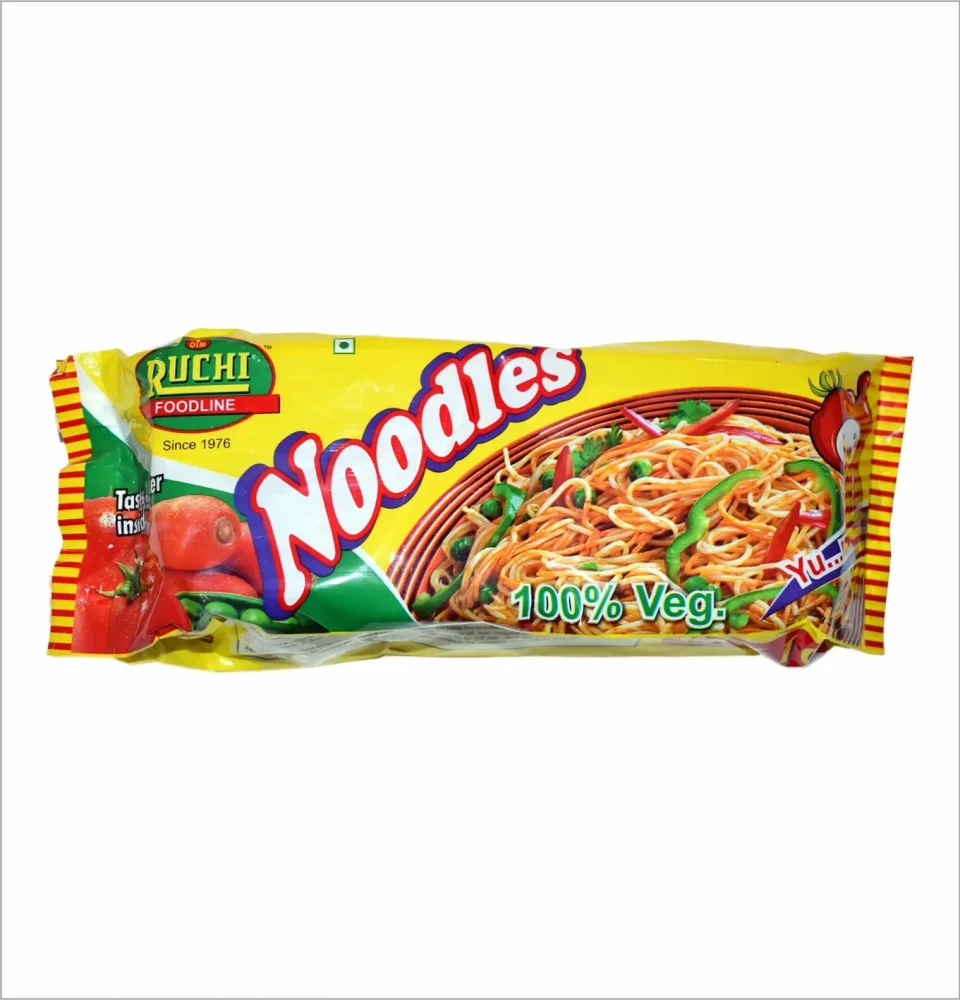 RUCHI FOODLINE Quick-Cooking Vegetarian Noodles - Food & Agriculture by Om Oil & Flour Mills Ltd.
