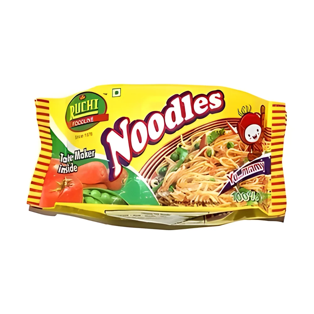 RUCHI FOODLINE Quick-Cooking Vegetarian Noodles - Food & Agriculture by Om Oil & Flour Mills Ltd.